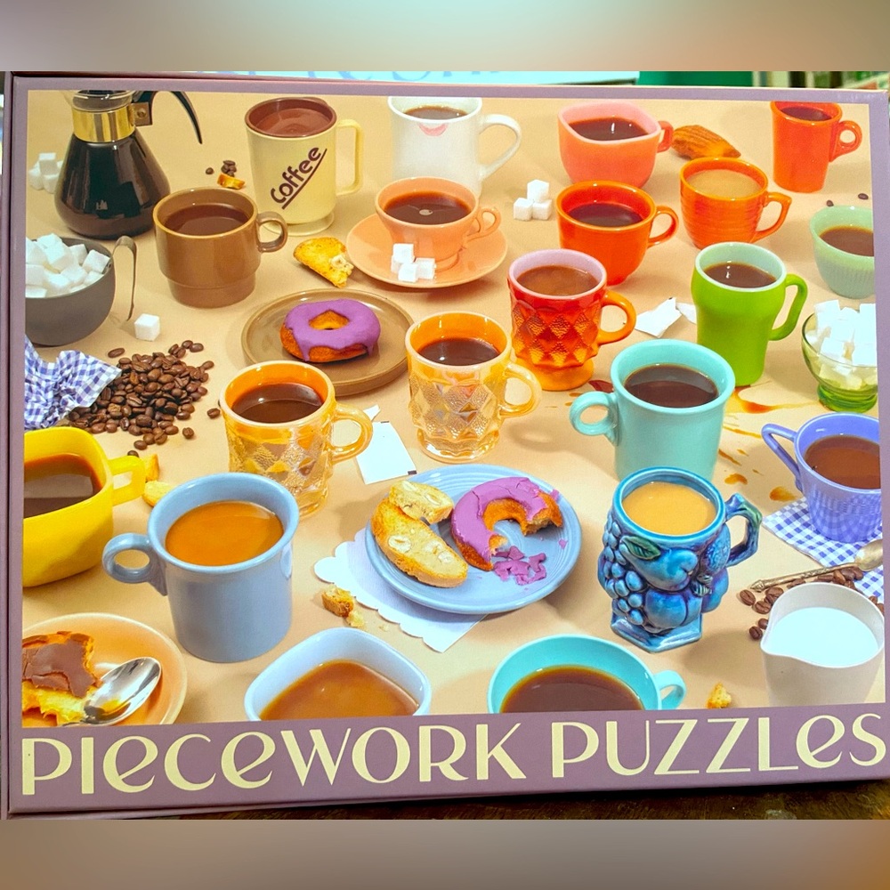 Piecework Coffee Talk (anthropologie exclusive) 1000 piece puzzle